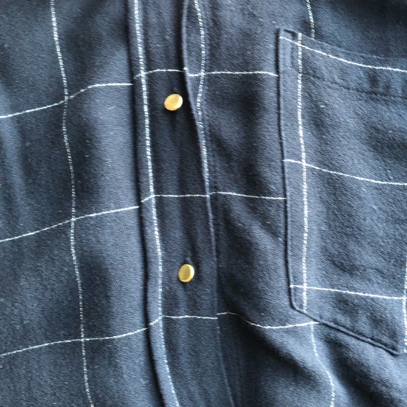 ZARA BLACK SHIRTDRESS WITH GOLD DETAILS - Picture 2 of 4